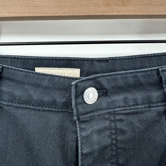 Anthropologie Pilcro The Icon Flare Jeans Studded in Black Brass Size 33 Tall - Picture 7 of 13